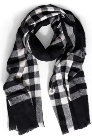 Street one Damen A572600 Karierter Schal, Black, A