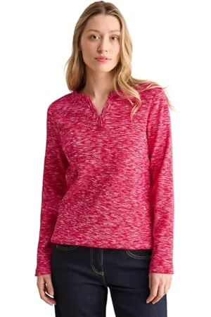 CECIL Damen B322609 Shirt Mit Rippstruktur, , XS EU