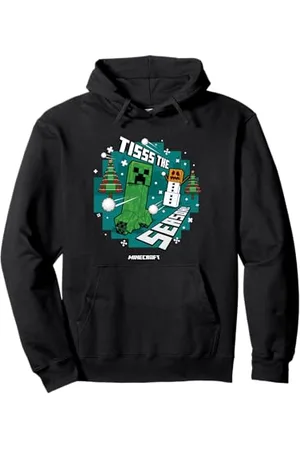 Minecraft Weihnachten Tisss The Season! Creeper Snowballs Pullover Hoodie