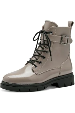 Tamaris Damen Schnürstiefel Vegan; /beige; 36 EU