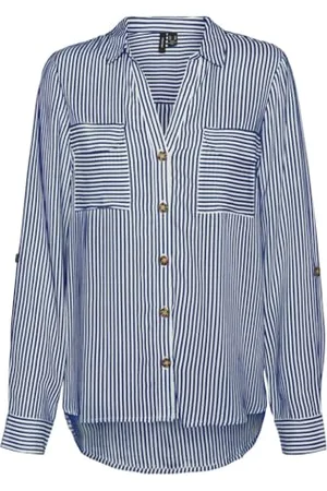 VERO MODA VMBUMPY L/S Shirt New WVN GA NOOS
