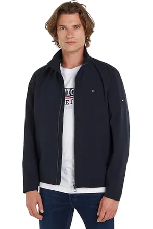 Tommy Hilfiger Herren Blouson Übergangsjacke, Blau (Desert Sky), S