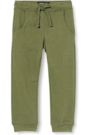 Replay Jungen Jogginghose mit Tunnelzug, Grün , 6 Monate