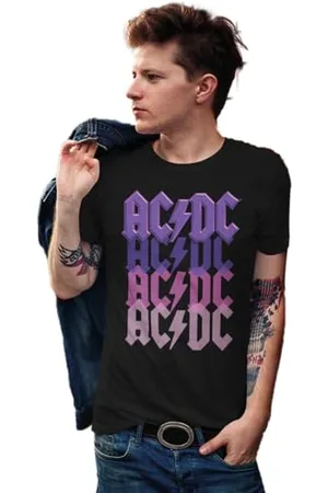 AC/DC Herren MEACDCRTS064 t Shirt Damen, , XS
