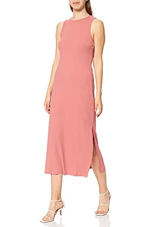 Hurley Damen W Side Slit Rib Maxi Dresses, , XS