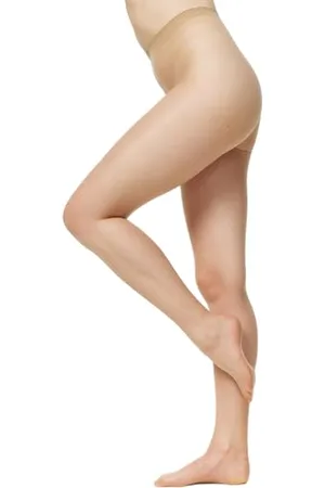 Nur Die Transparent 15 DEN Fein-Strumpfhose seidig glänzende Optik Komfortbund feine Naht unsichtbar Damen