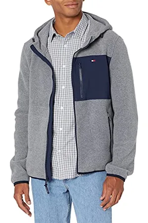 Tommy Hilfiger Herren Hooded Performance Fleece Jacket Jacke, , XXL