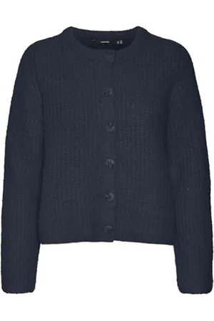 VERO MODA VMAWSOME LS O-Neck Cardigan Boo