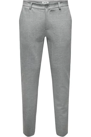 Only & Sons Herren ONSMARK TAP Check 020920 Pant NOOS Hose, , 32 W/34 L