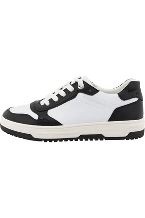 TOM TAILOR Damen 7490010002 Sneaker, Black-White, 41 EU
