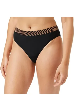 Sloggi Shore Damen Mili Atoll High Leg Bikini-Unterteile, Black, S