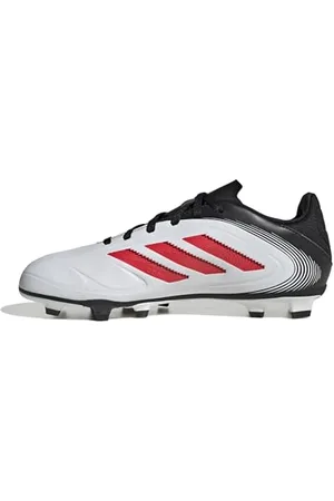 adidas COPA Pure III Club FG/MG Football Boots Kids Fußballschuhe, Cloud White/Lucid Red/Core Black, 33 EU