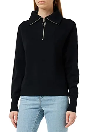 VERO MODA Damen Vmsaba Streep Highneck Blouse Ga Noos Pullover, , S EU