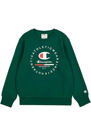 Champion Jungen Legacy Graphic Shop B (306838) -Ultra-Light Soft Compact Powerblend Fleece Crewneck Hoodie, , 3-4 Years