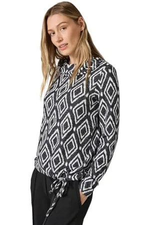 CECIL Damen B322262 Flauschiges Shirt mit Print, , M