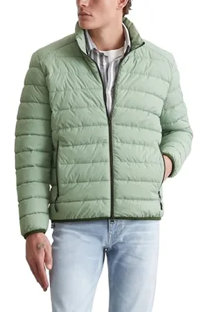 Marc O’ Polo Marc OߴPolo Herren Steppjacke wasserabweisend leicht, Grün , L
