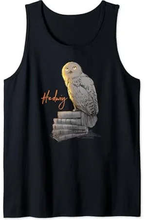 Harry Potter Hedwig Books Painted Tank Top