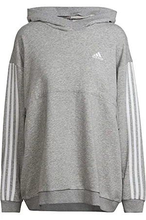 adidas Damen Maternity HD Kapuzenpullover, Mehrfarbig (Brgrin/weiß), S