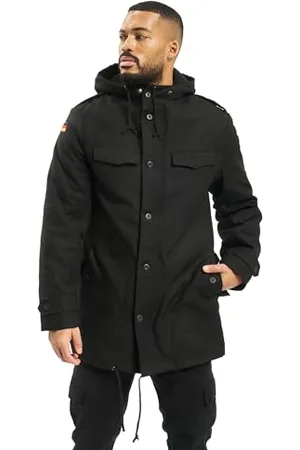 Brandit BW Parka Flag, Farbe: black, Größe: 52