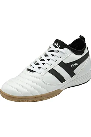Gola Herren Ceptor TX Futsal Shoe, White/Black, 44 EU