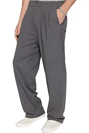 Trendyol Herren, Normale Taille, gerades, weites Bein Hose, , 94