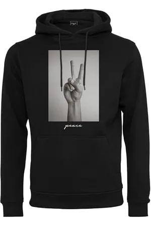 Mister Tee Herren Peace Sign Hoody M Black