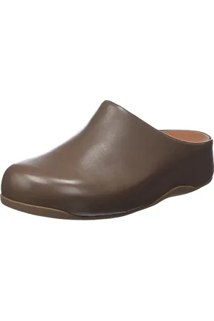 FitFlop Damen SHUV Leather Clog, , 38 EU