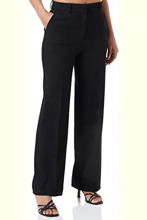 SELECTED Damen Slfmyla Hw Wide Pant Noos Hose, , 38W / 32L EU