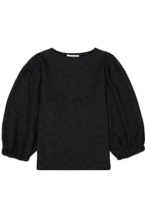 Garcia Damen Sweater Sweatshirt, Black, Large