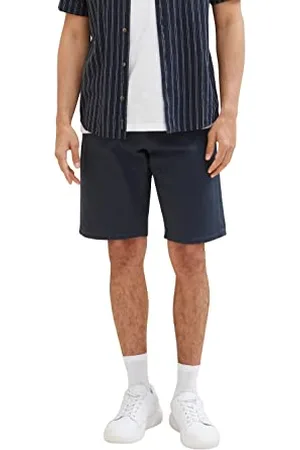 TOM TAILOR Herren 1036301 Relaxed Fit Bermuda Shorts, 10668-Sky Captain Blue, 31