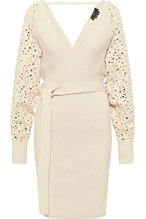 Faina Damen Strickkleid imane Casual Dress, , XS-S