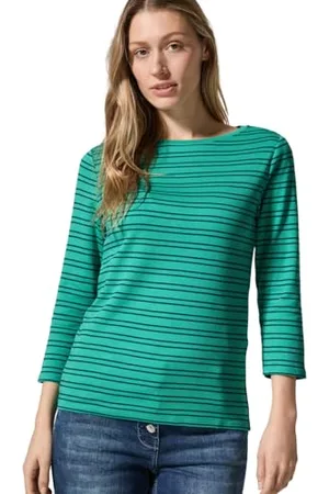 CECIL Damen B319894 Gestreiftes Shirt, ,XS