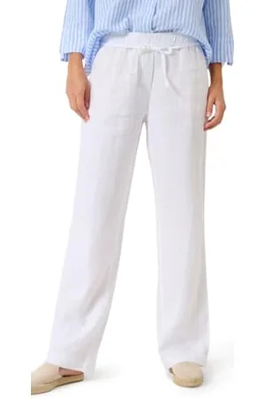 Brax Damen Style Farina Leinenhose mit Legerer Silhouette
