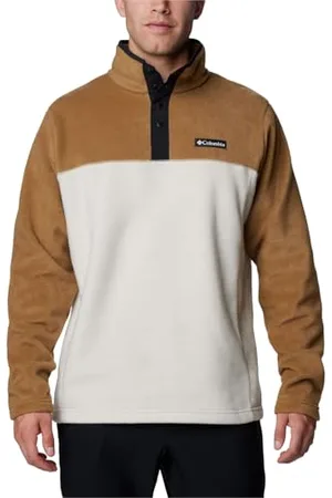 Columbia Herren Steens Mountain Half Snap 2 Fleece-Überzug, Dark Stone/Delta/Schwarz, M