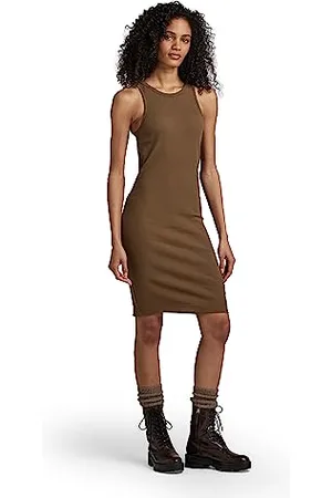 G-Star RAW Damen Tank Slim Kleid, , S