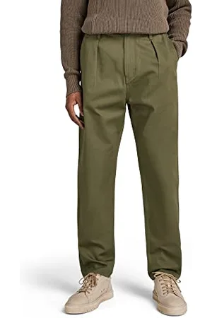 G-Star RAW Unisex Pleated Relaxed Chino