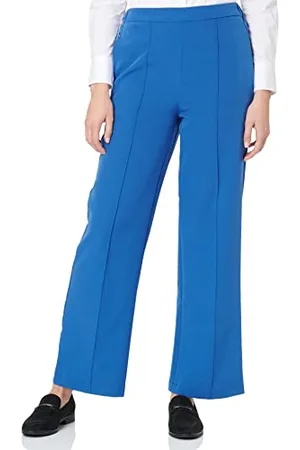 Pieces® Damen Pcbossy Hw Wide Pants Noos Stoffhose, , XL EU
