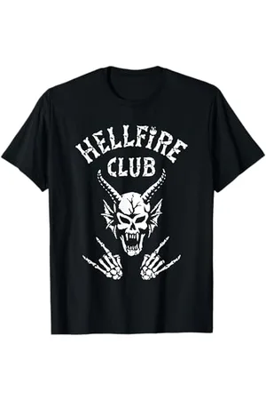 Stranger Things Hellfire Club Bones T-Shirt