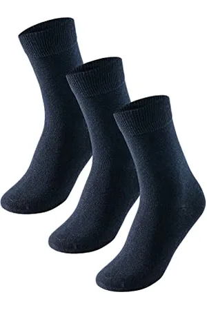 Schiesser Herren 3 Pack Herrensocken, Nachtblau, 39-42