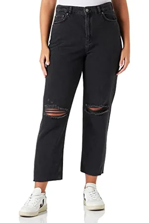 Benetton Damen 43EZDE00E Hose, , 34