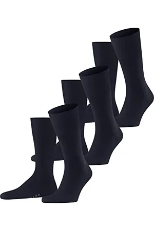 Falke Herren Socken Airport Multipack M So Wolle Baumwolle einfarbig 3 Paar, , 41-42