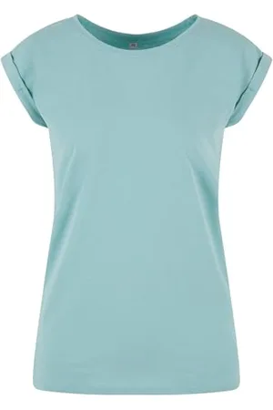 Build Your Brand Damen BY021-Ladies Extended Shoulder Tee T-Shirt, , XXL