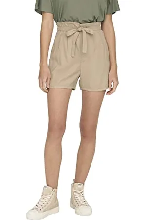 ONLY Damen Onlaris Life Hw Pb Belt PNT Shorts, , XS EU