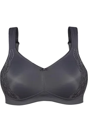 Susa Minimizer BH Damen ohne Bügel I London I Damen-BHS mit Minimizer Schnittform, verkleinert die Brüste optisch I Gemoldete Cups, breite Träger I I 90D