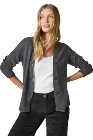 CECIL Damen B253799 Cardigan Mit Knopfleiste, , XXL EU