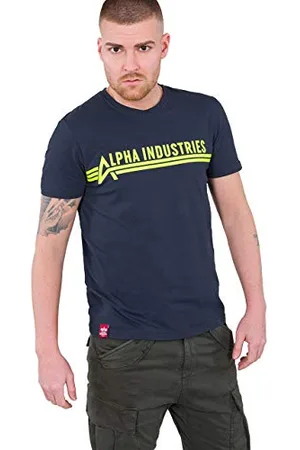 Alpha Industries Herren T-Shirt, New Navy, XS