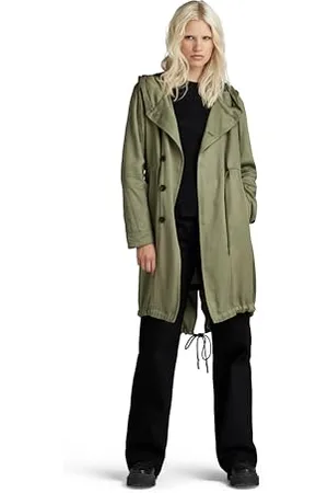 G-Star RAW Damen Fluid Fishtail Hooded Parka, , XL