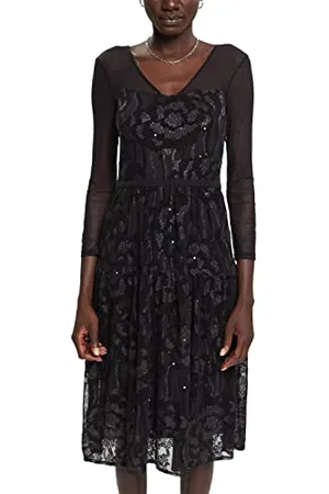 ESPRIT Damen 102EO1E330 Kleid für besondere Anlässe, , L