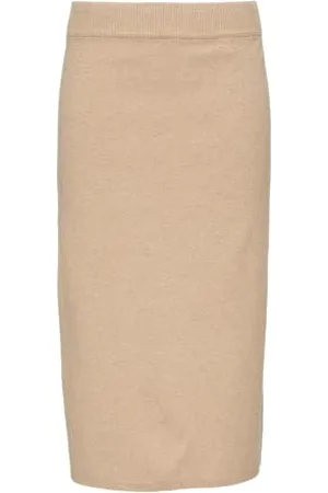QS by s.Oliver Elastischer Midi-Strickrock im Slim Fit 40