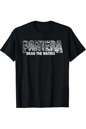 Pantera Offizielles Schlangenleder-Logo "Drag The Waters" T-Shirt